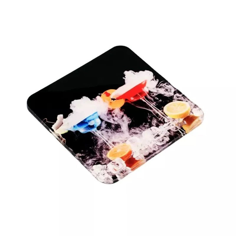 Sublimation Acrylic Refrigerator Magnet | Blank Heat Transfer Fridge Magnet | DIY Soft Magnetic Photo Decoration