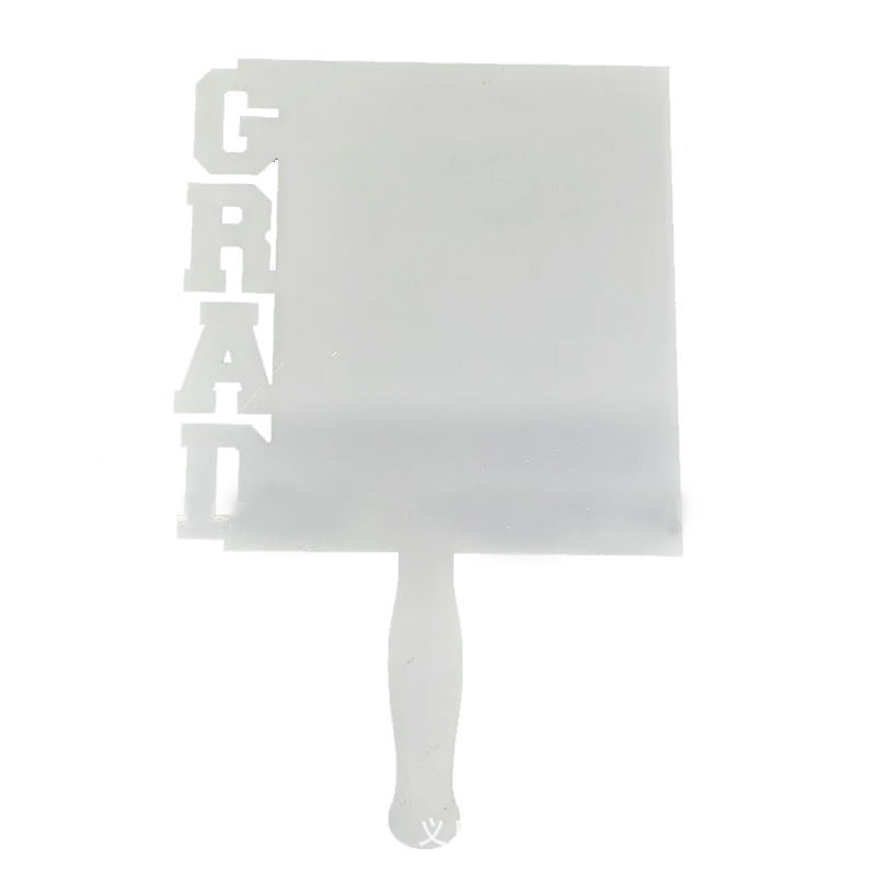 Graduation Gift Sublimation GRAD Cork Memo Board with MDF Keychain – Blank Heat Transfer Board for Personalized Gifts