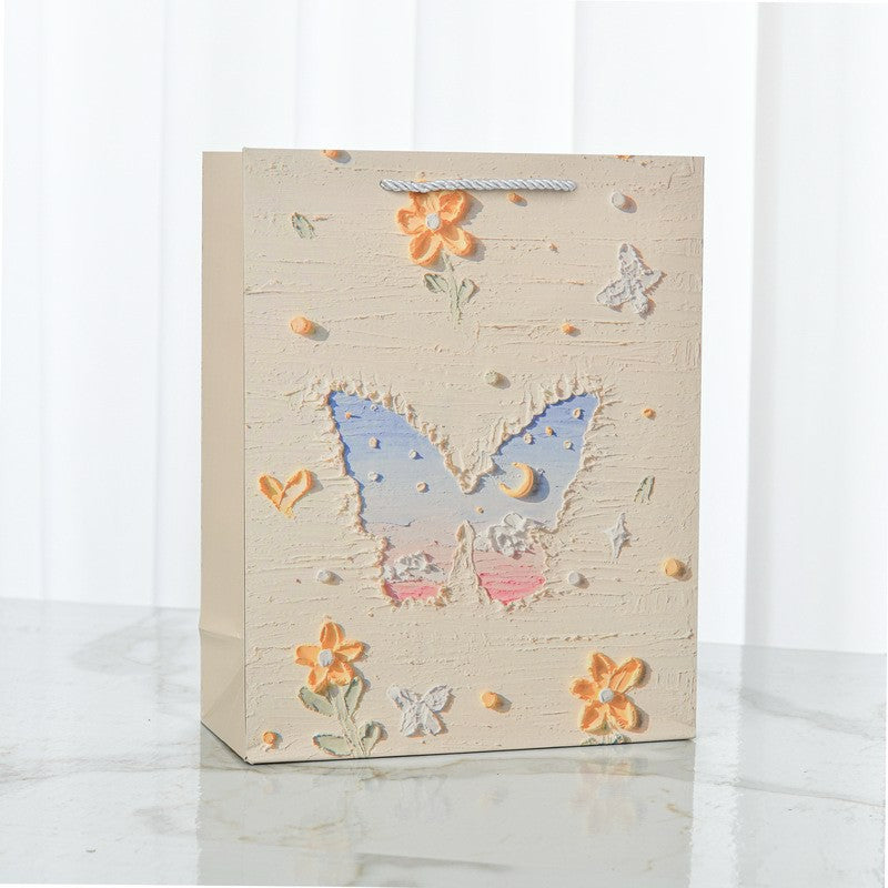 Small Kraft Paper Gift Bags with Handles 14×15×7cm – Recyclable Favor Bags for Jewelry, Students, Party, or Small Gifts