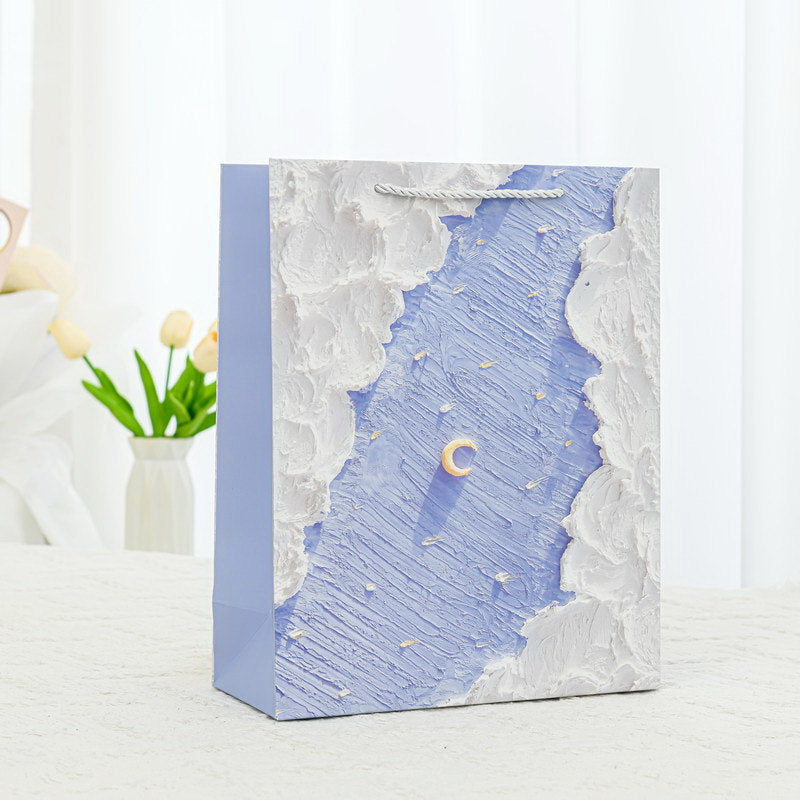 Small Kraft Paper Gift Bags with Handles 14×15×7cm – Recyclable Favor Bags for Jewelry, Students, Party, or Small Gifts