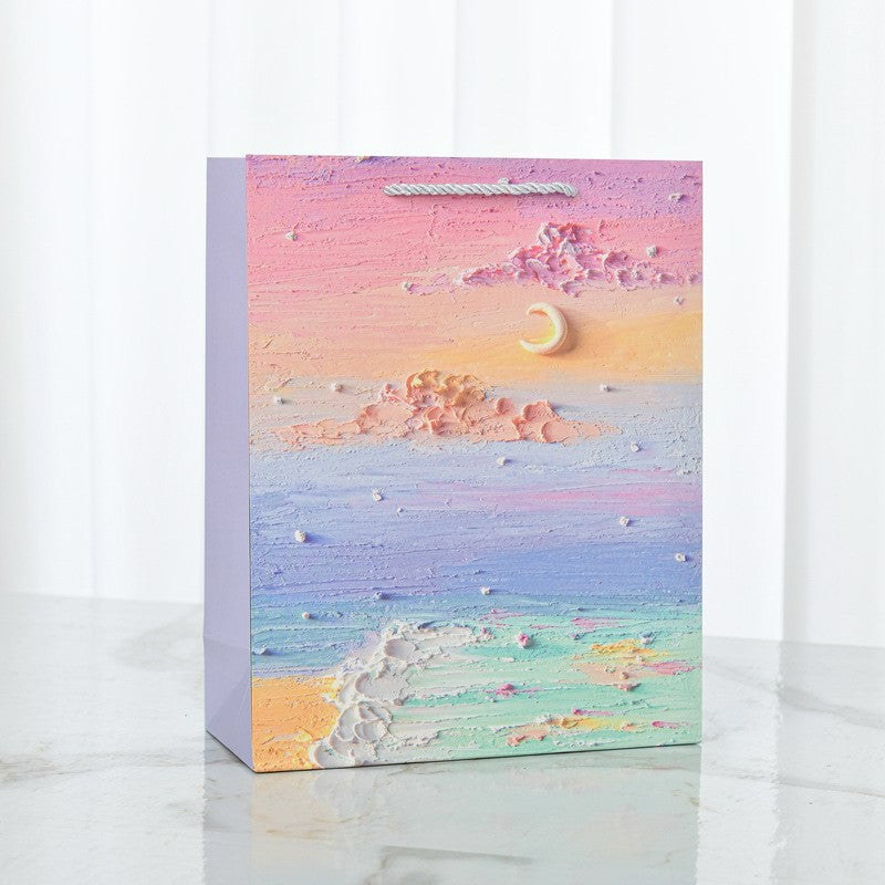 Small Kraft Paper Gift Bags with Handles 14×15×7cm – Recyclable Favor Bags for Jewelry, Students, Party, or Small Gifts